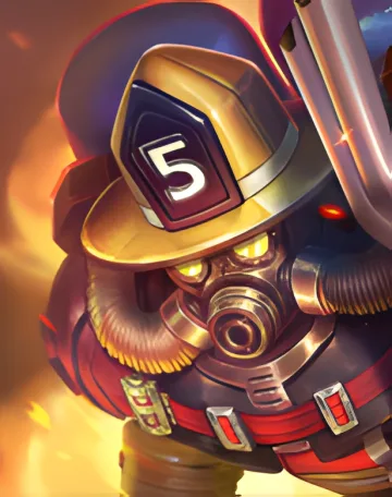 Fire Chief, skin Johnson