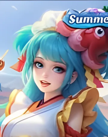 Yatai Waitress, skin Floryn