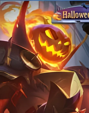 Jack-o'-lantern, skin Leomord